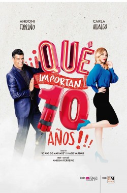 Cartel Qué Importan 10 años